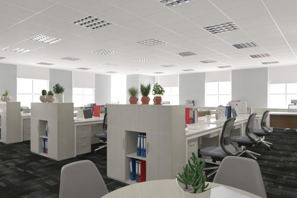 Xu hướng màu sắc trong thiết kế nội thất văn phòng năm 2023